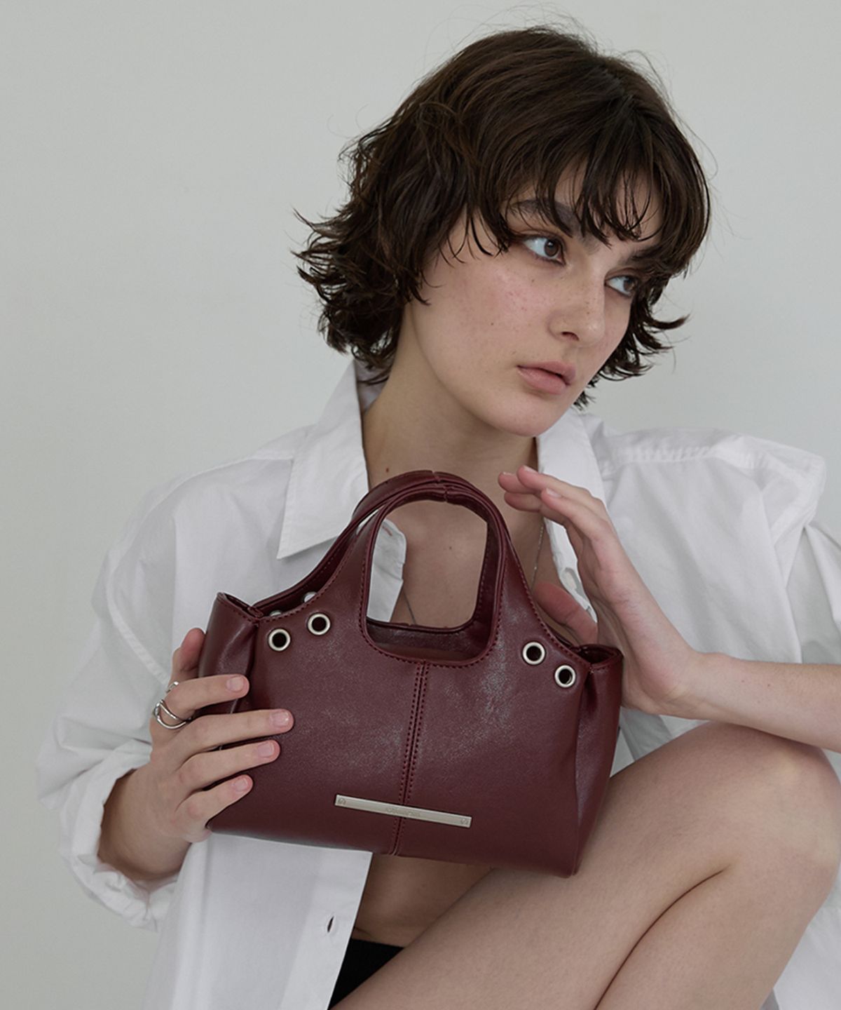 레이몬트(RAIMENT) Ringo Bag_BURGUNDY