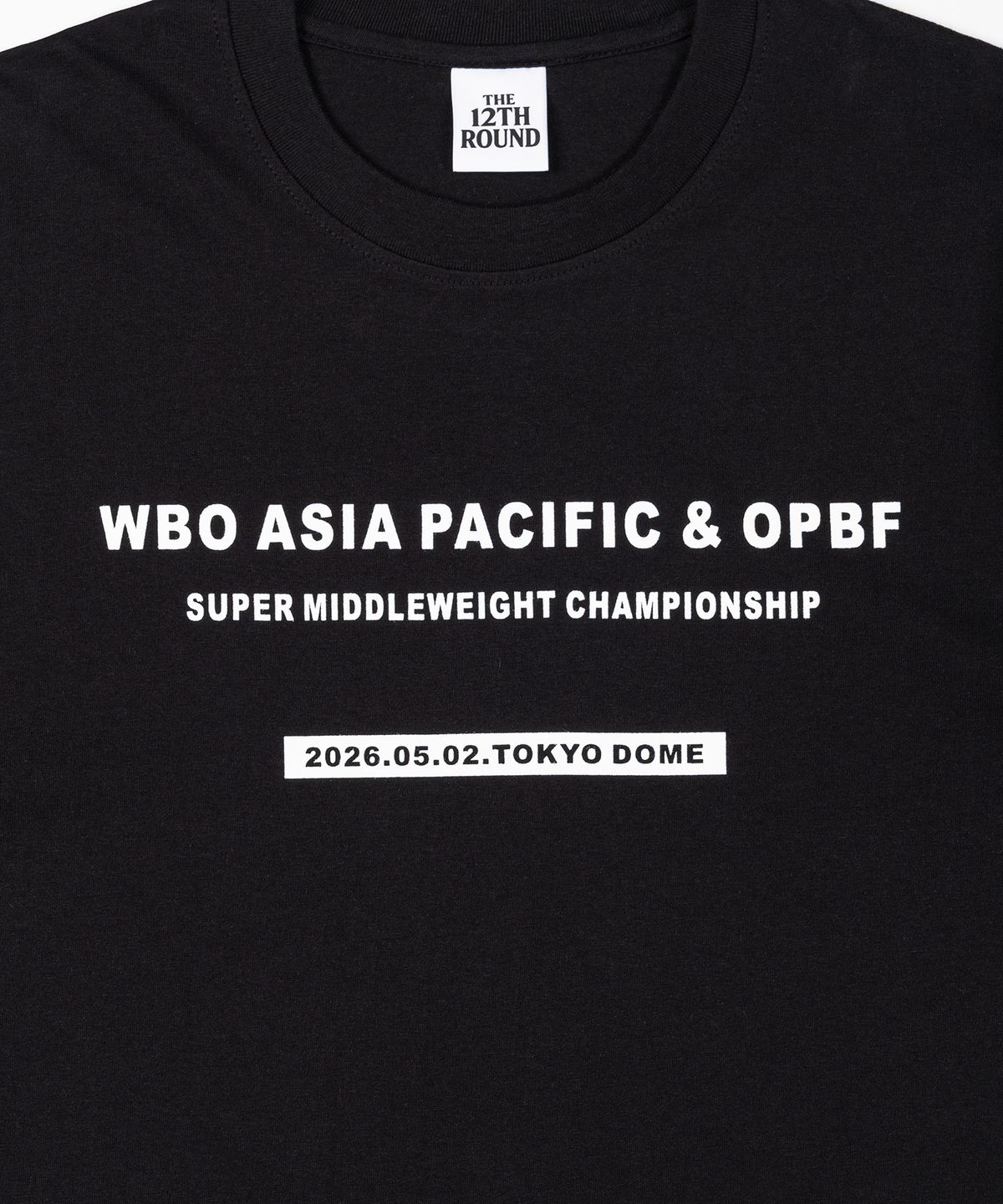 더트웰브라운드(THE 12TH ROUND) THE 12TH ROUND × YOON DEOKNO Oversized T-Shirt Black