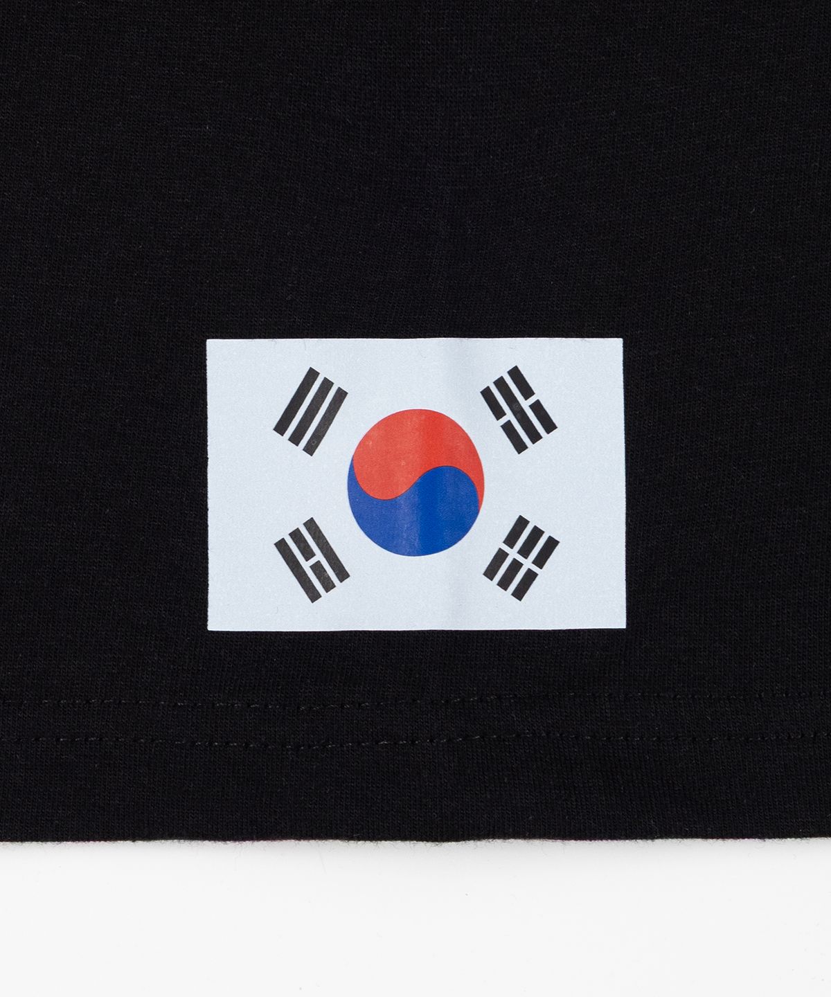 더트웰브라운드(THE 12TH ROUND) THE 12TH ROUND × YOON DEOKNO Oversized T-Shirt Black