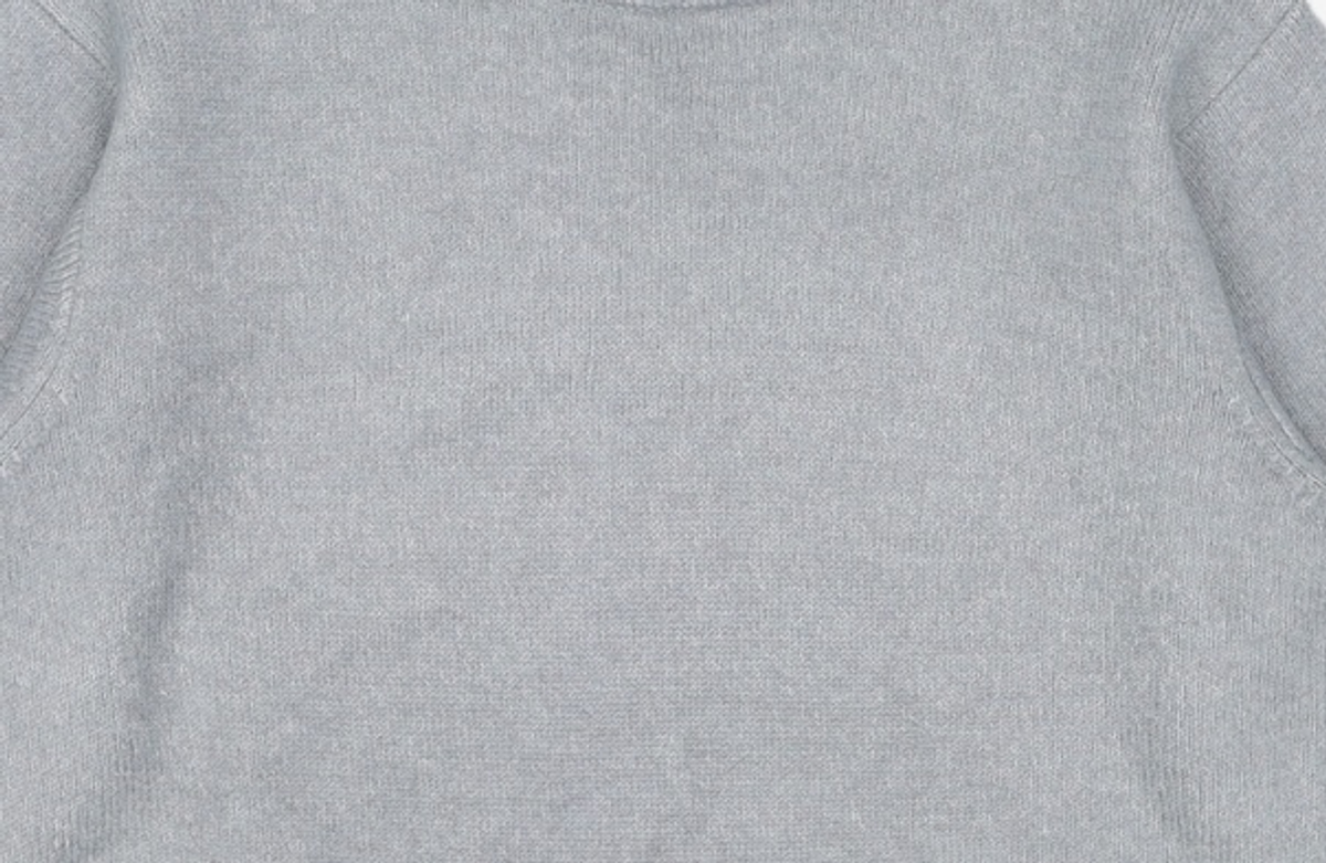 꼬모니노즈(COMONINOZ) 베이직 크루넥 니트 BASIC CREW NECK KNIT S