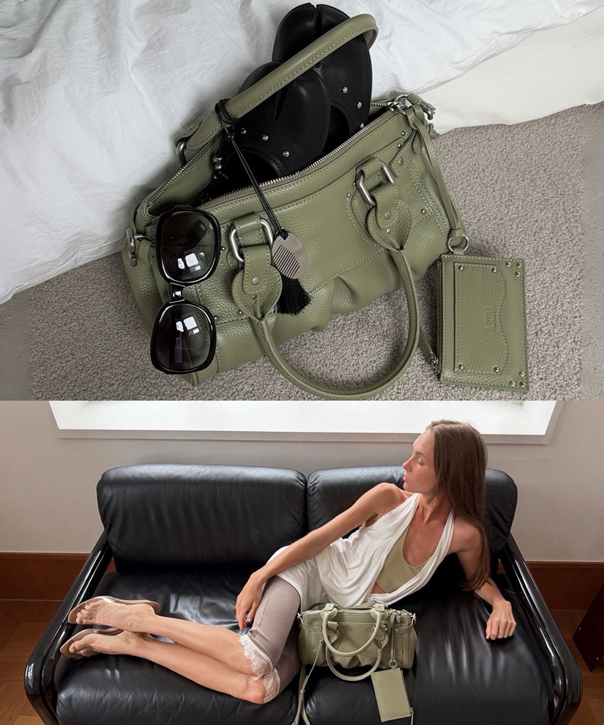 아수라(ASURA) CITY BAG (OLIVE)