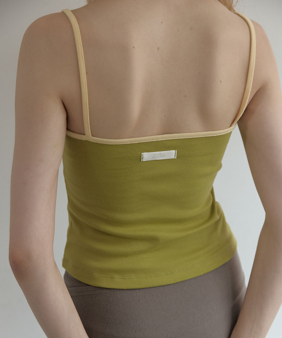 아수라(ASURA) COLOR LINE CAMI (OLIVE)