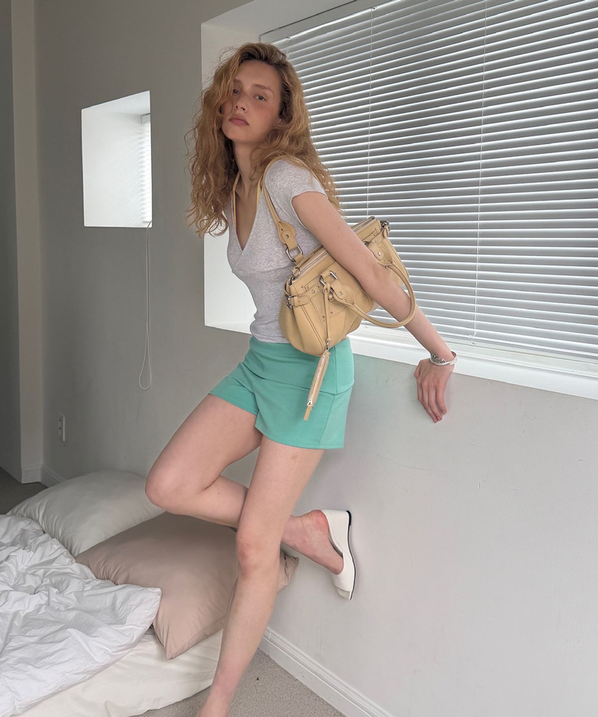 아수라(ASURA) FOLDING SHORTS (MINT)