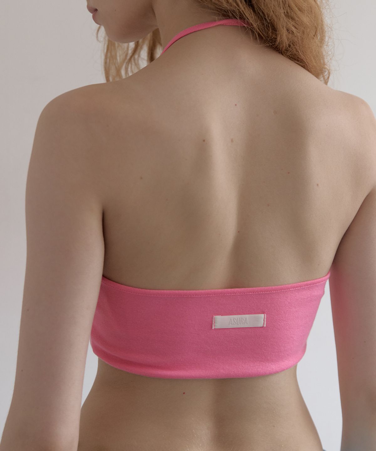 아수라(ASURA) HALTER SHORT TOP (PINK)