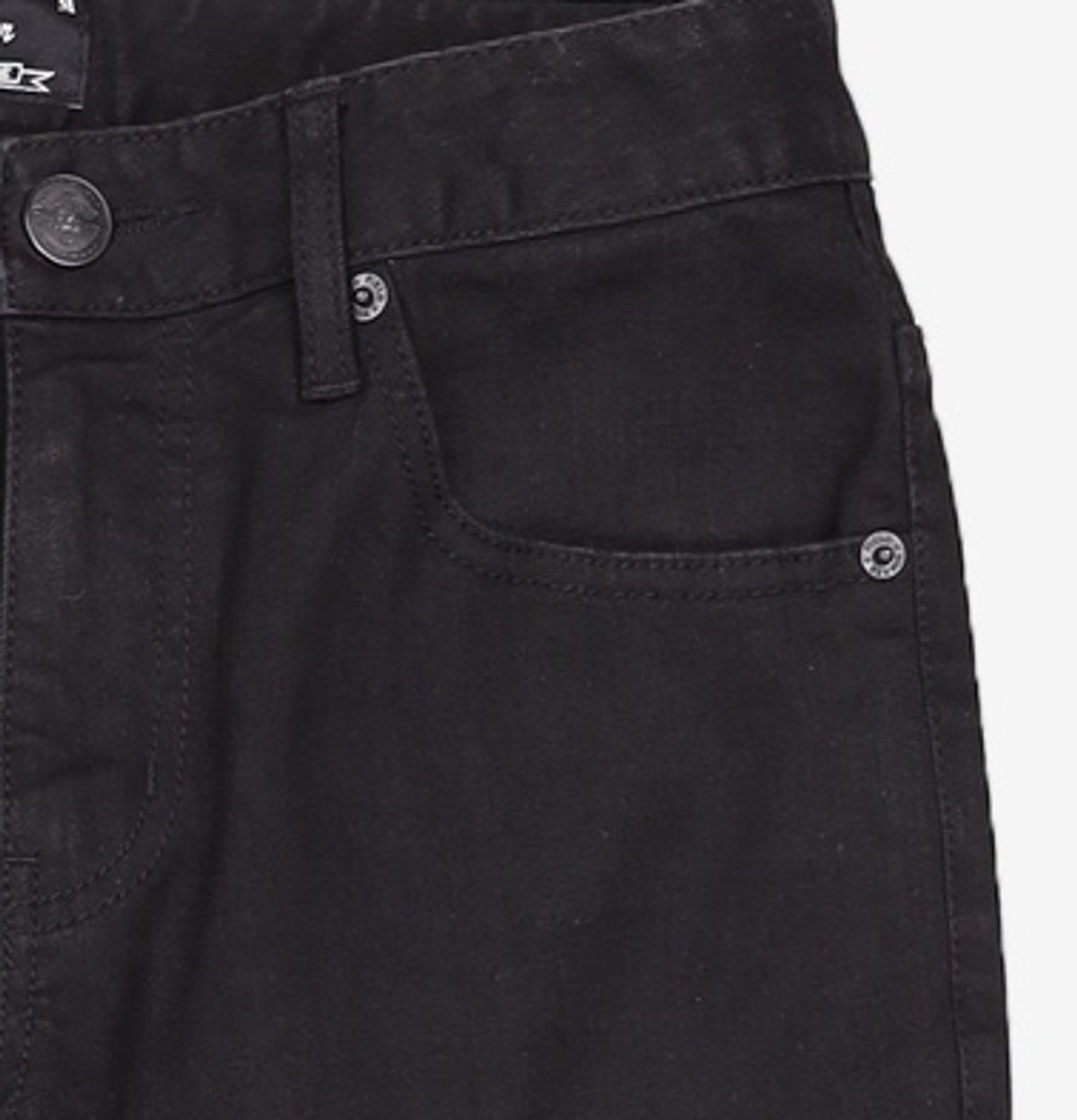 필드워커(FIELDWORKER) 칼구제블랙데님 KNIFE CUTTING SLIM FIT DENIM PANTS M