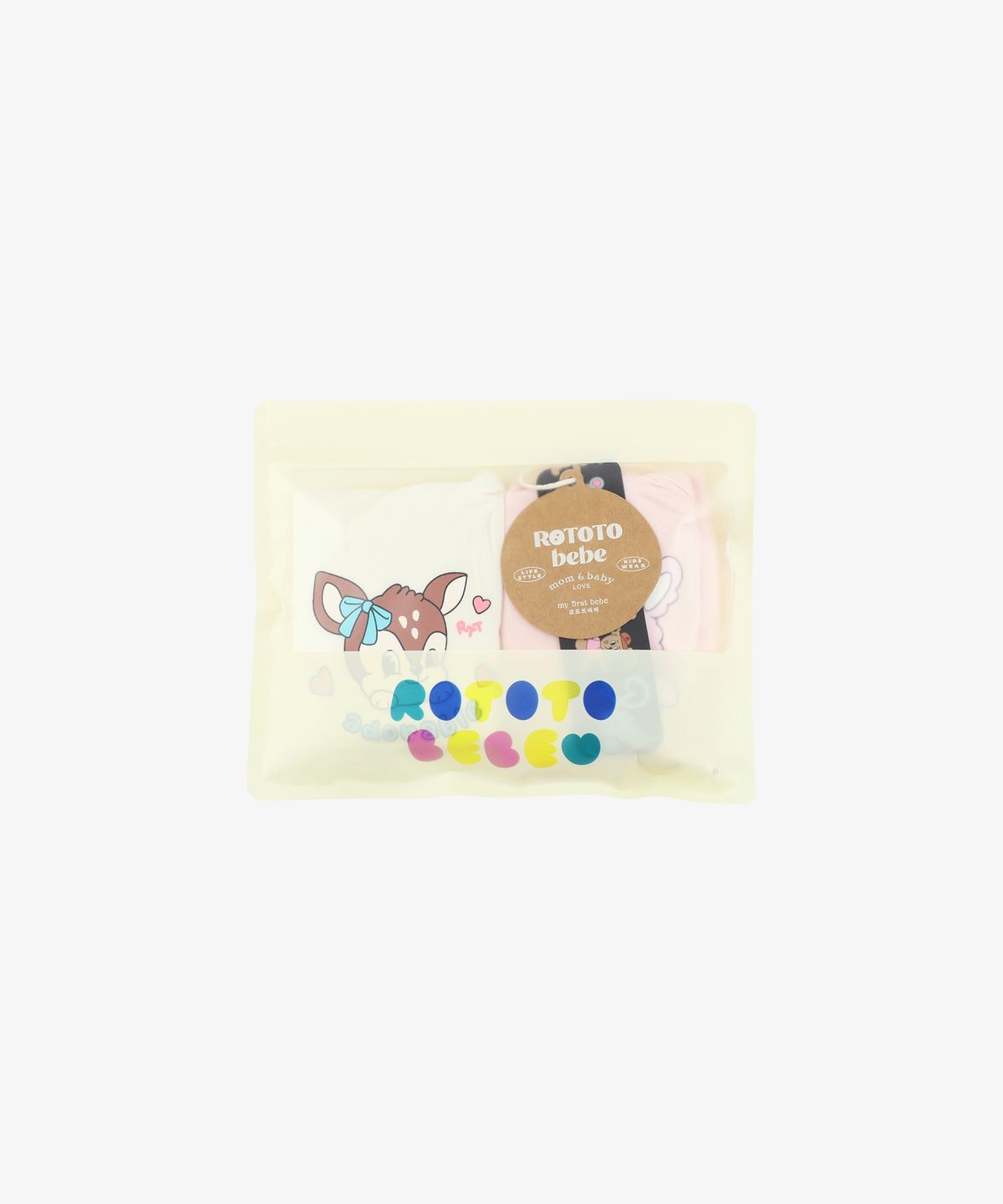 로토토베베(ROTOTOBEBE) 모달 슬리브리스(끈나시) 2PACK  혼합