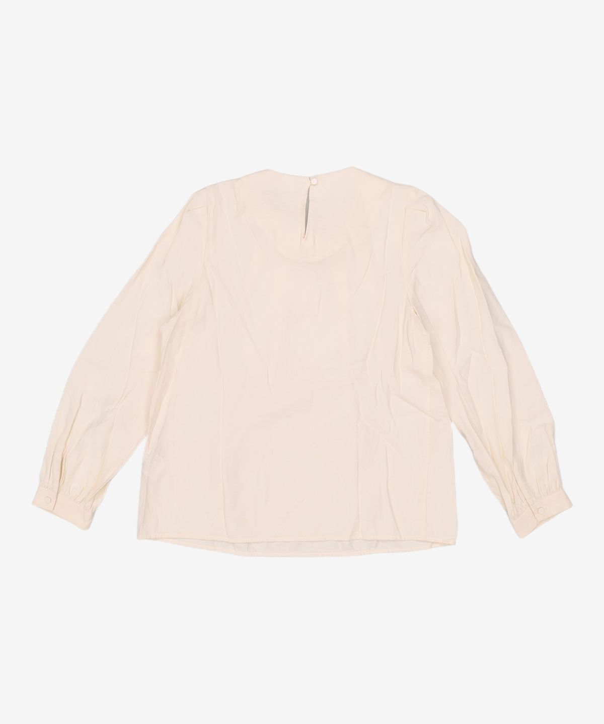 미쏘(MIXXO) 라운드넥 핀턱 블라우스 MIWBLB930B S