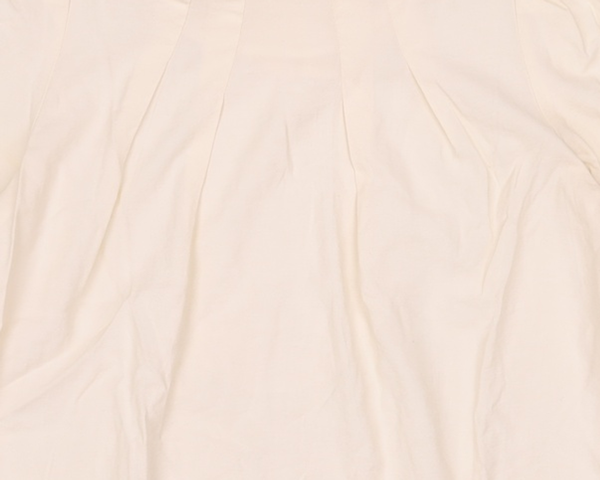 미쏘(MIXXO) 라운드넥 핀턱 블라우스 MIWBLB930B S
