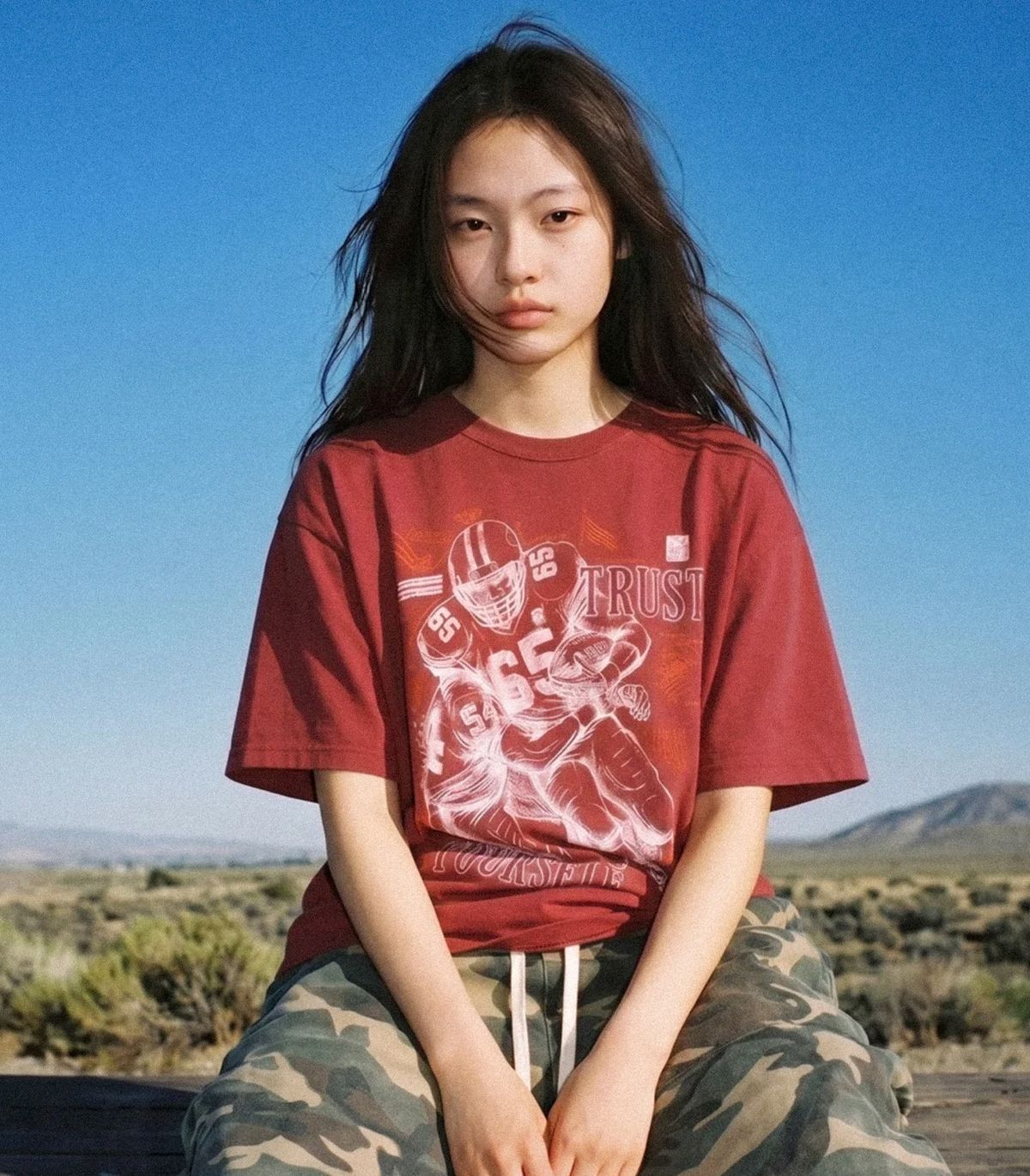 워즈(WAS) 럭비65 티셔츠 (네이비)