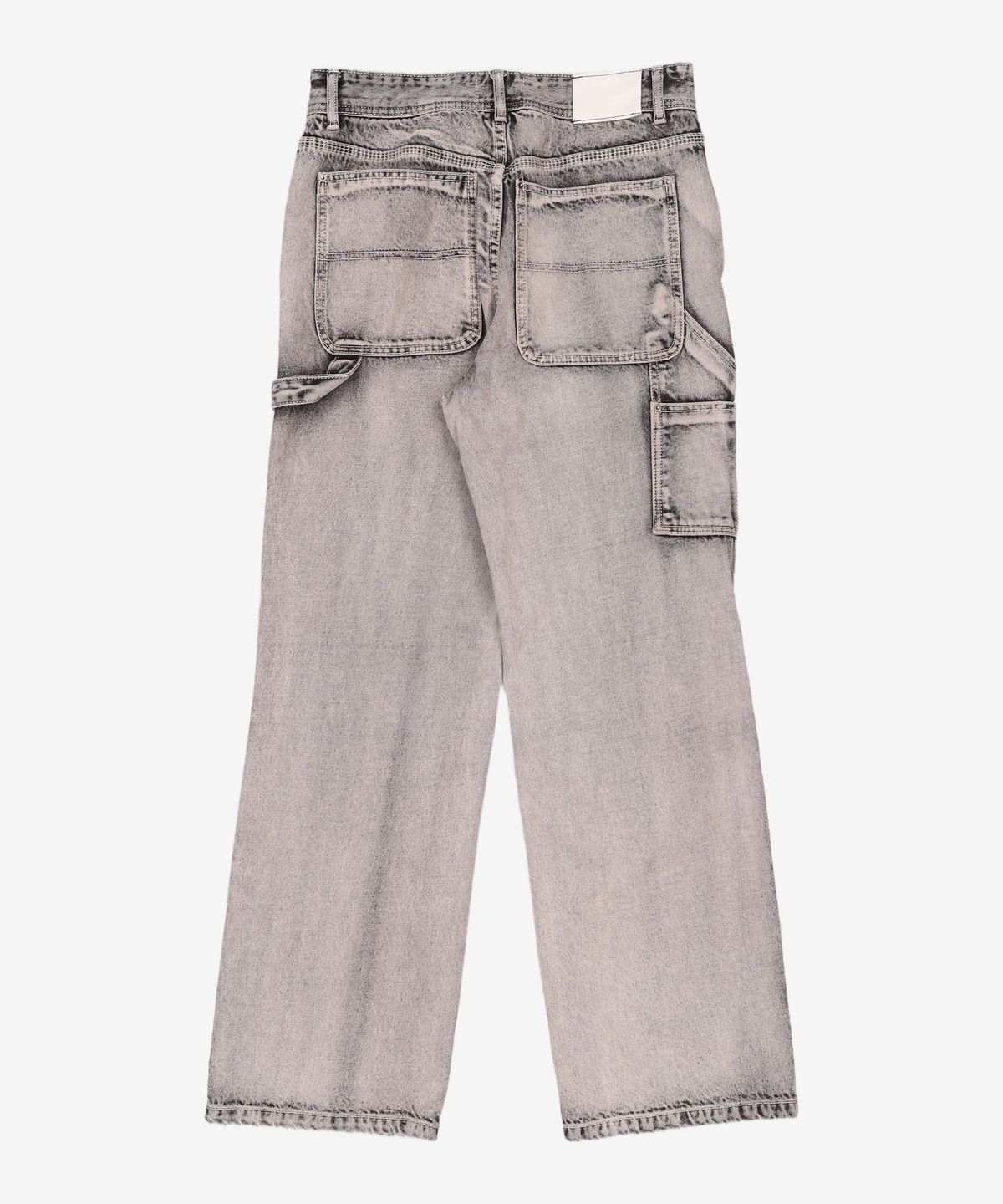 메종미네드(MAISON MINED) WHITE SPREAD CARPENTER DENIM-WHITE 48