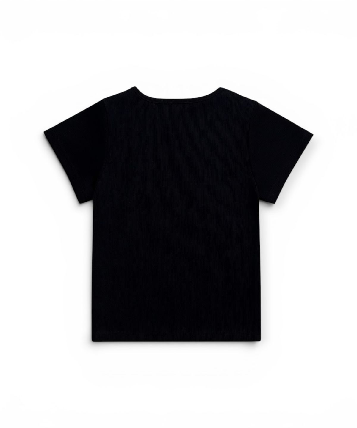본슬리피(BORN SLIPPY) Gothic Cross Snap Top (Black)