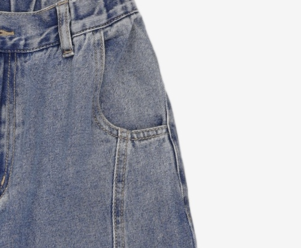 미쏘(MIXXO) 청/데님 팬츠 28