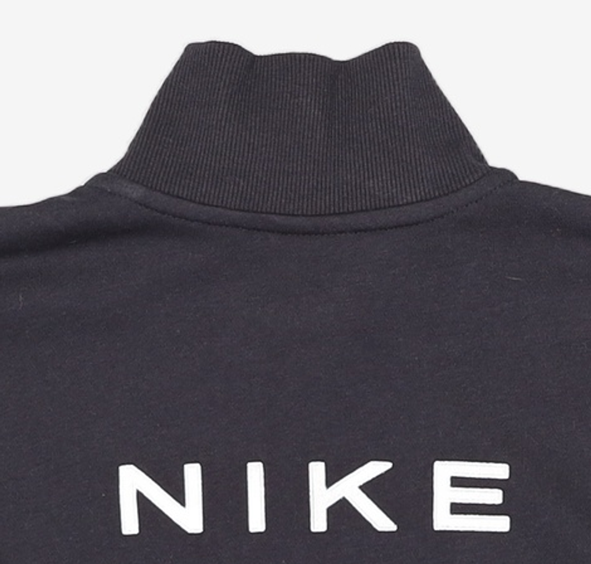 나이키(NIKE) 스포츠웨어 오버사이즈 하프집 크롭 플리스 스웨트셔츠 W - 블랙 / FZ4737-010 XL