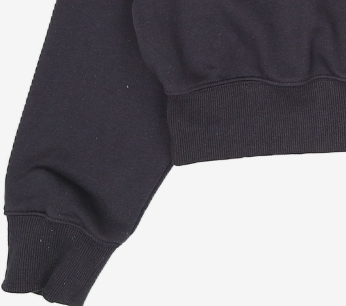 나이키(NIKE) 스포츠웨어 오버사이즈 하프집 크롭 플리스 스웨트셔츠 W - 블랙 / FZ4737-010 XL