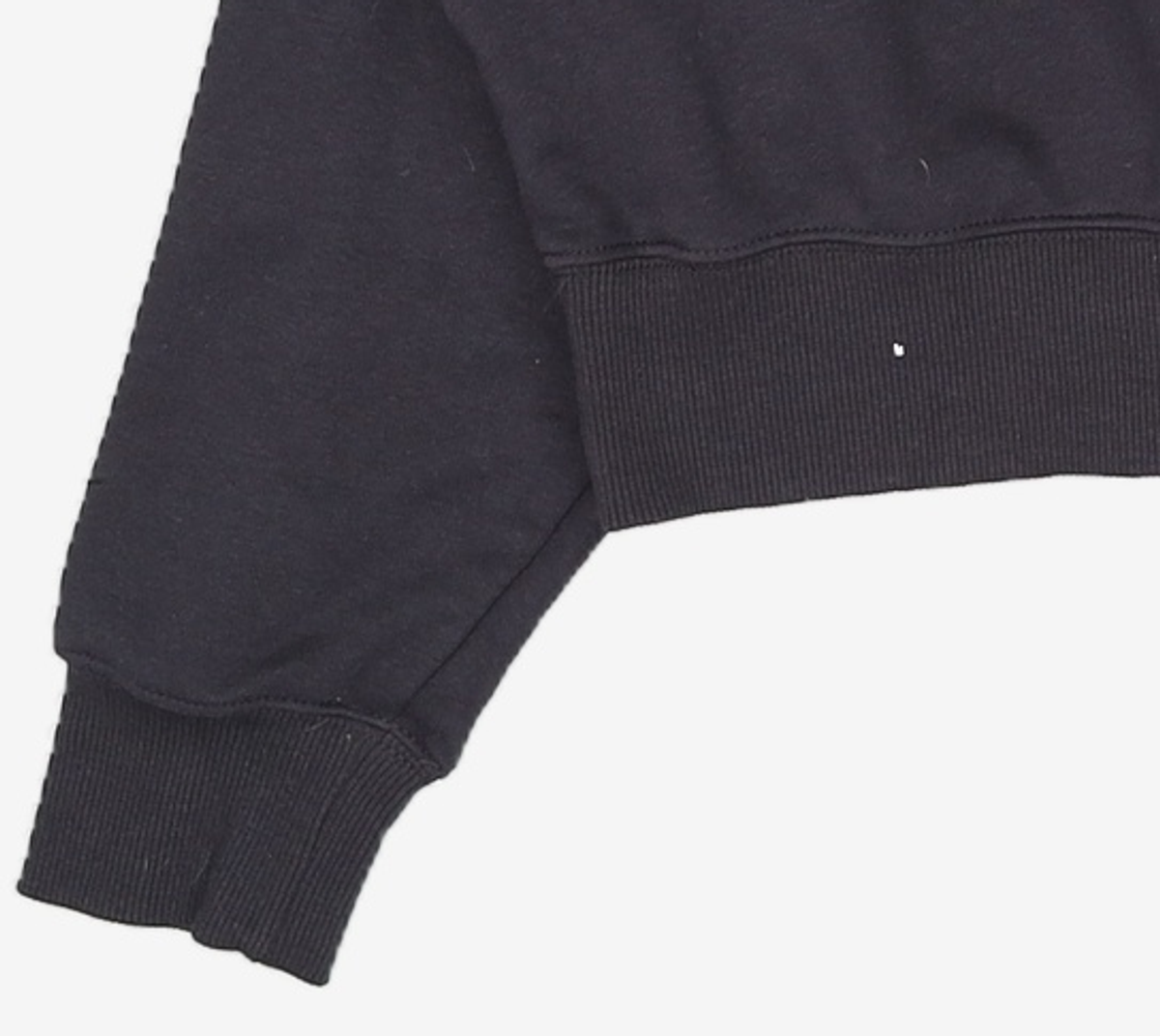 나이키(NIKE) 스포츠웨어 오버사이즈 하프집 크롭 플리스 스웨트셔츠 W - 블랙 / FZ4737-010 XL