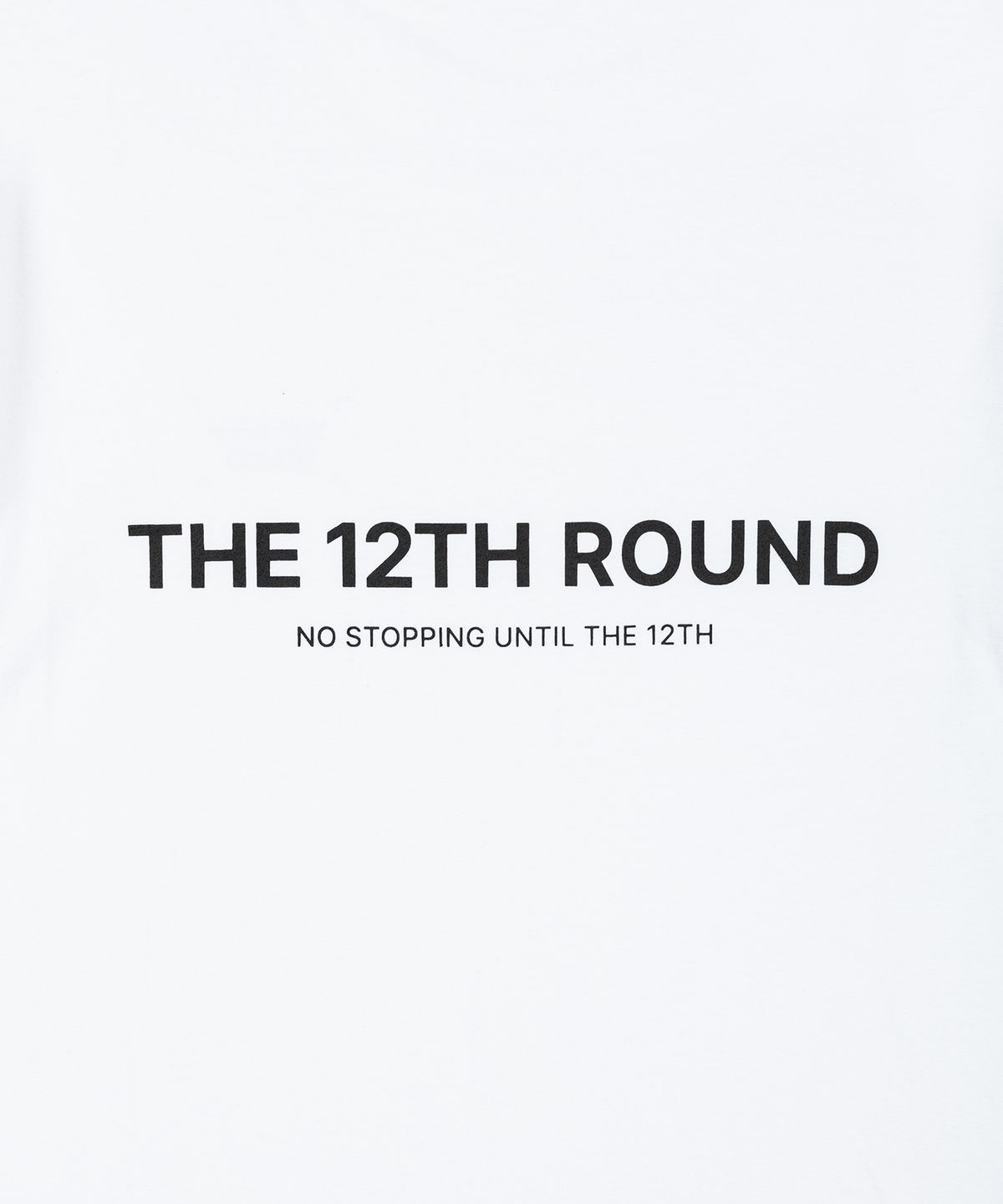 더트웰브라운드(THE 12TH ROUND) THE 12TH ROUND Essential Oversized T-Shirt White