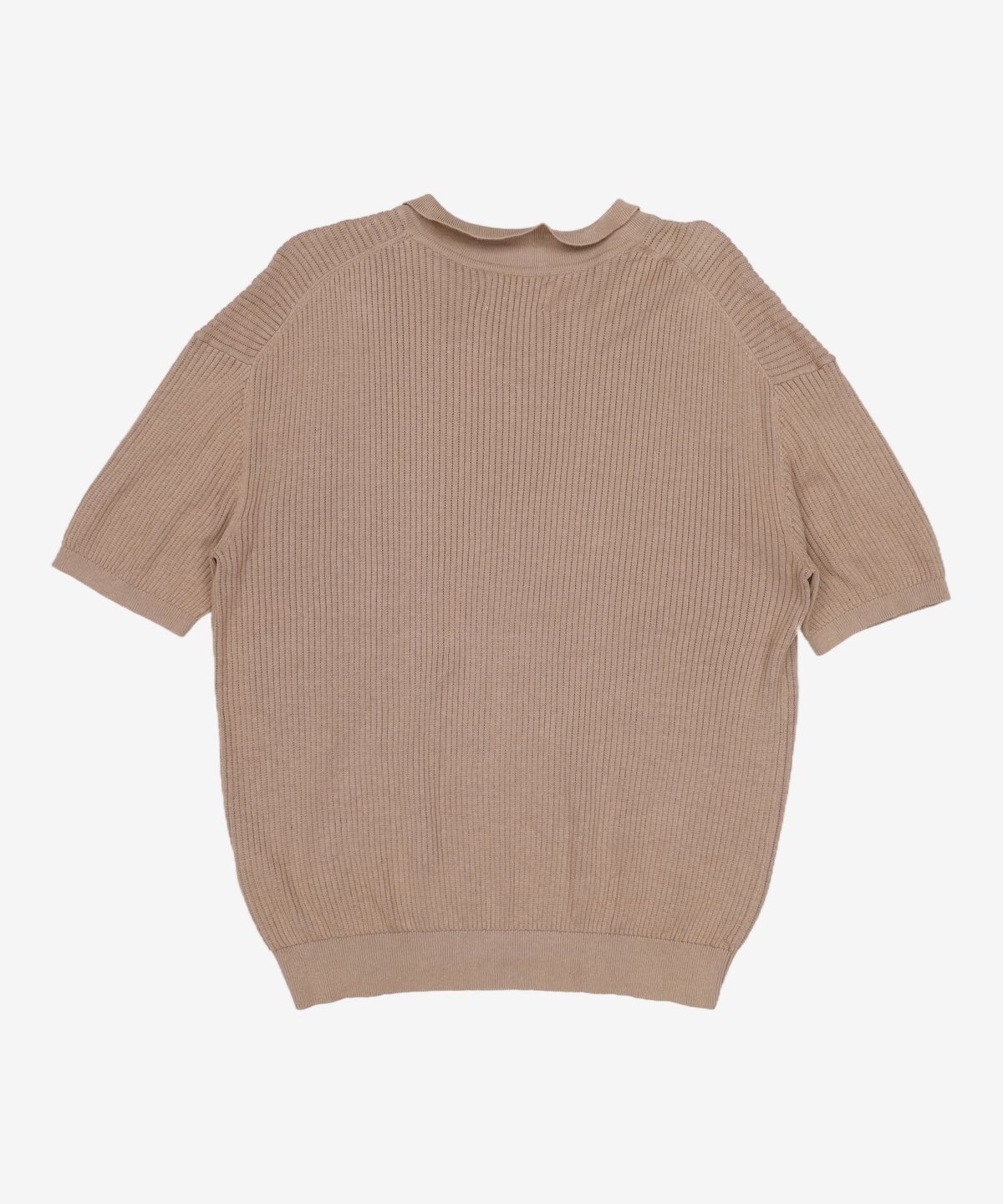 토피(TOFFEE) 섬머 오픈 카라 니트 (BEIGE) XL