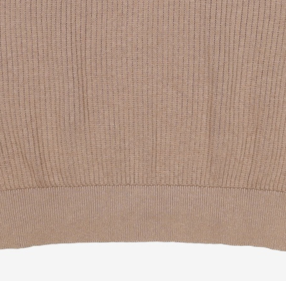토피(TOFFEE) 섬머 오픈 카라 니트 (BEIGE) XL