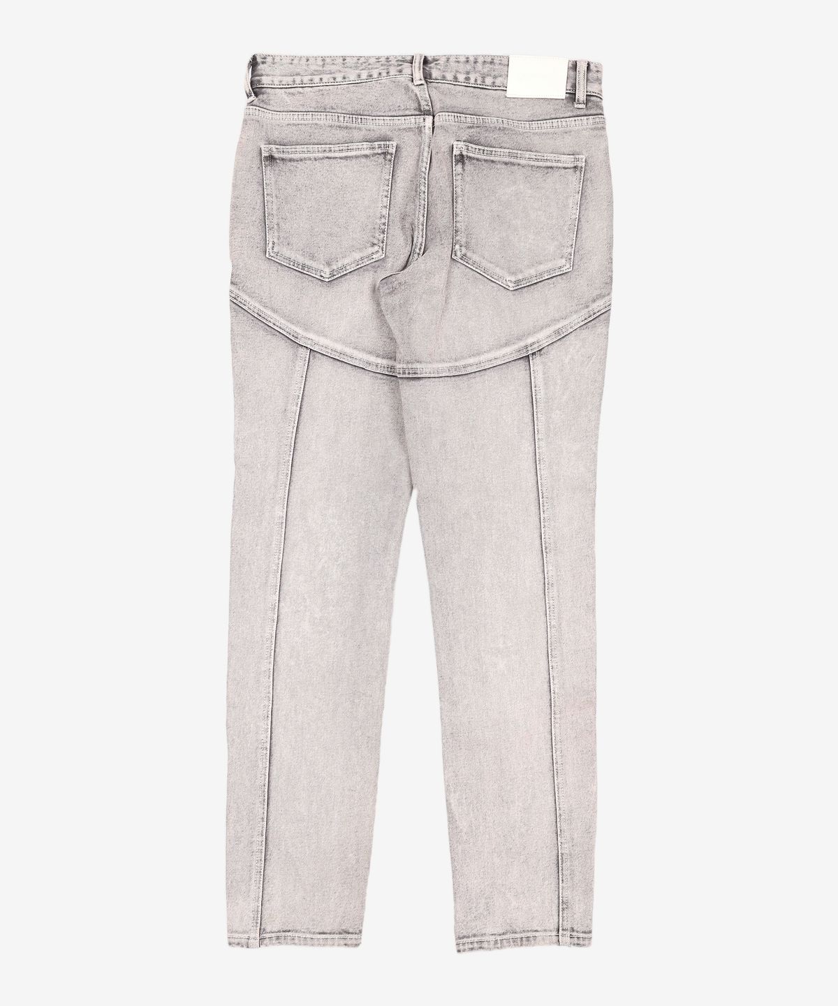 메종미네드(MAISON MINED) TURN OVER DENIM PANTS WHITE 50