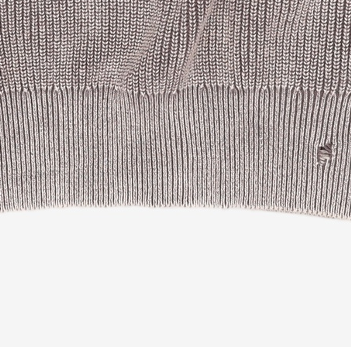 메종미네드(MAISON MINED) DAMAGE COLOUR DYE KNIT BROWN M