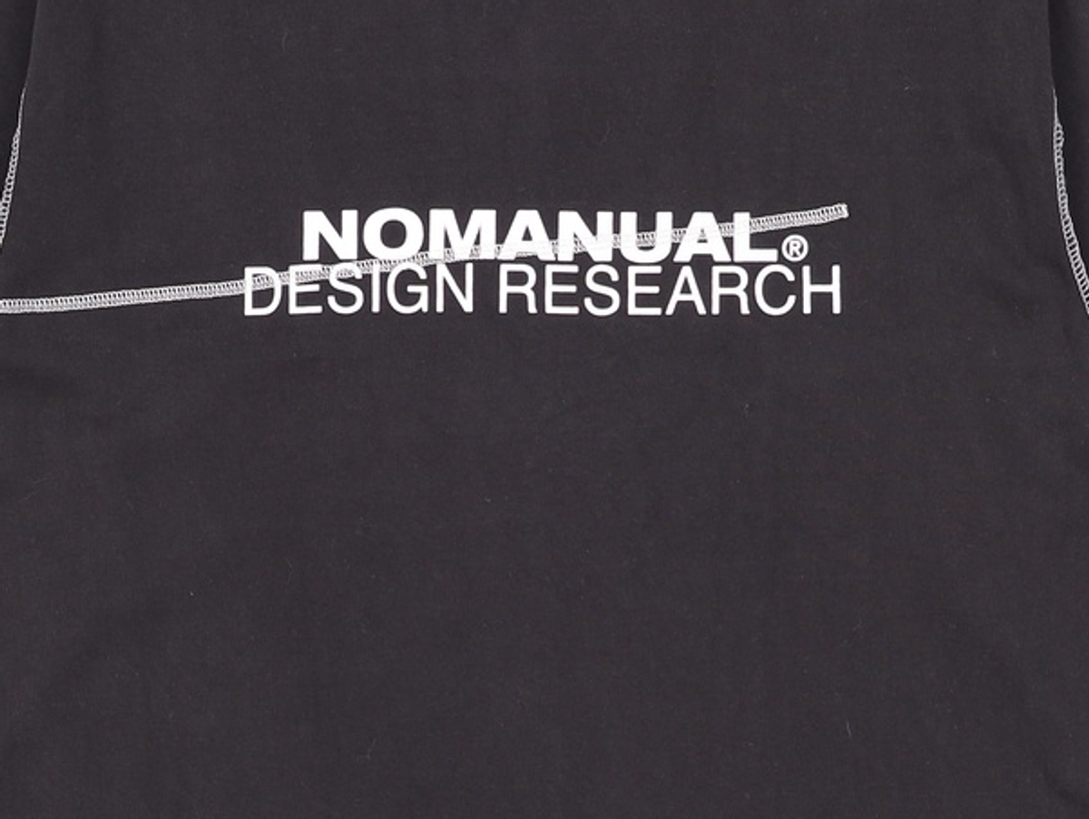 노매뉴얼(NOMANUAL) 긴소매 티셔츠 100