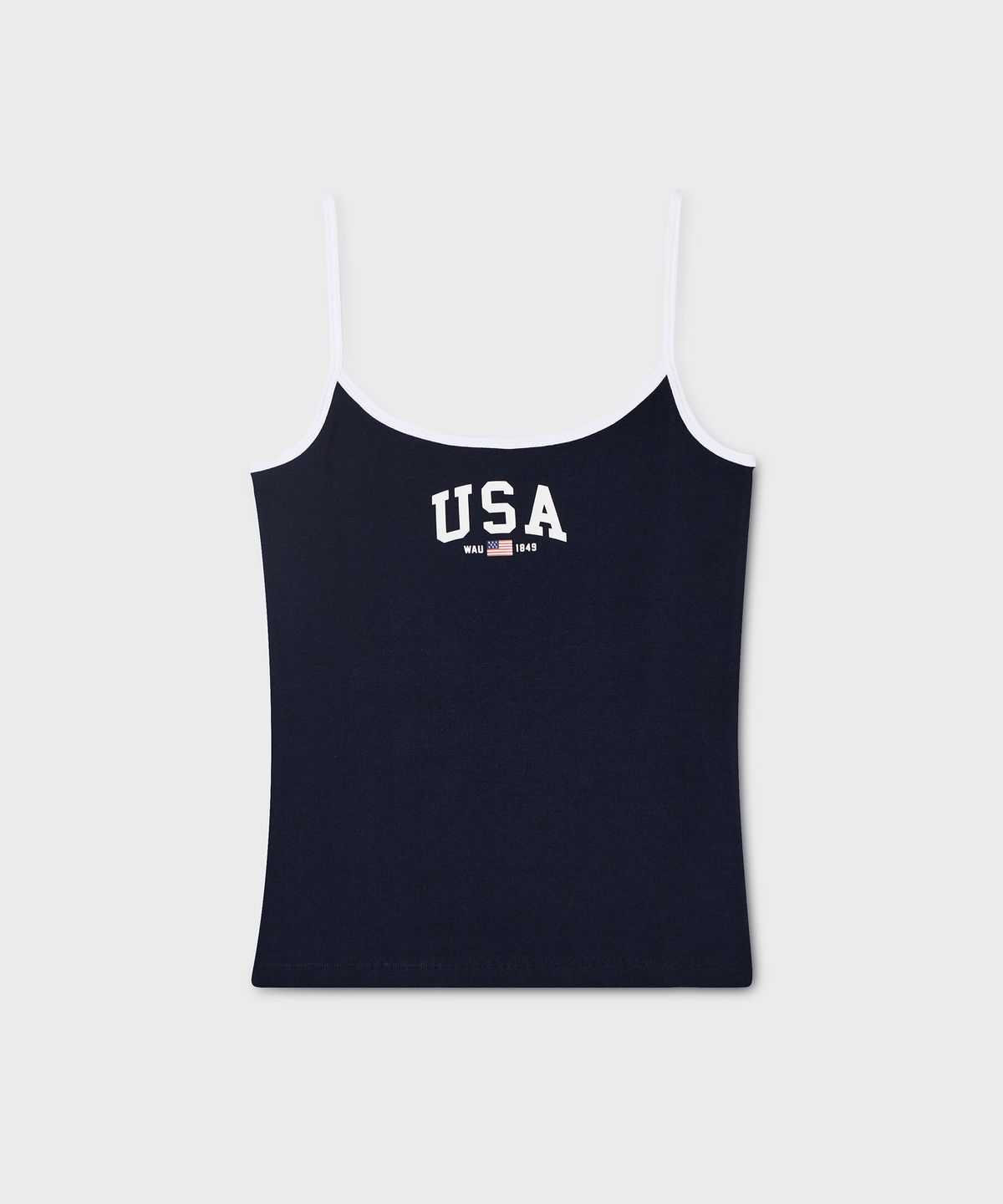 후아유(WHO.A.U) USA Colorblock Sleeveless / WHRNG3793F