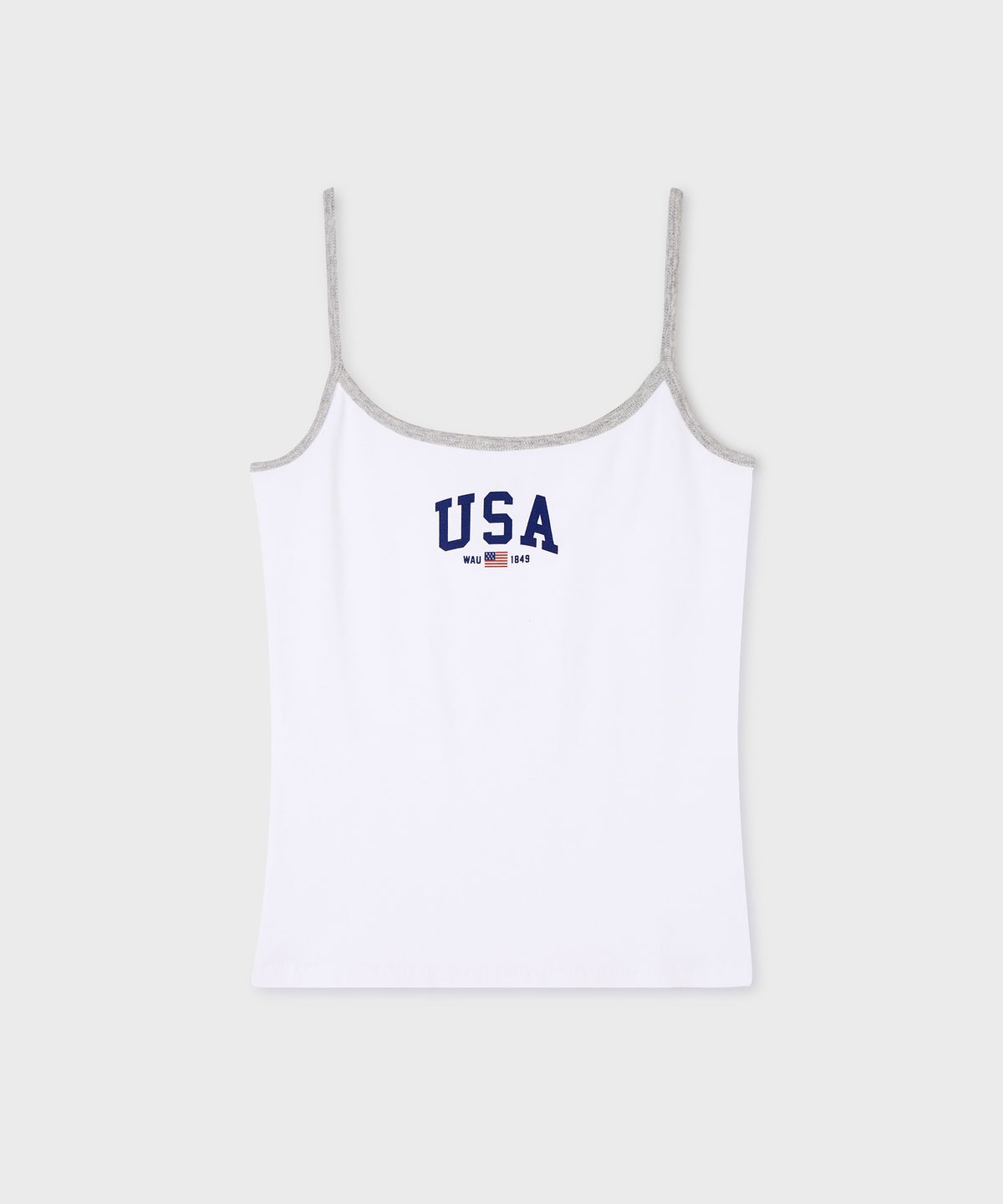후아유(WHO.A.U) USA Colorblock Sleeveless / WHRNG3793F