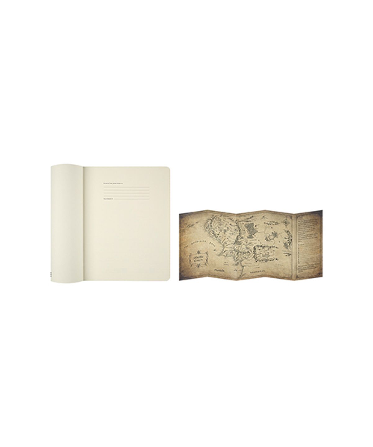 몰스킨(MOLESKINE) [26반지의제왕]룰드/두린의문 소프트 XL