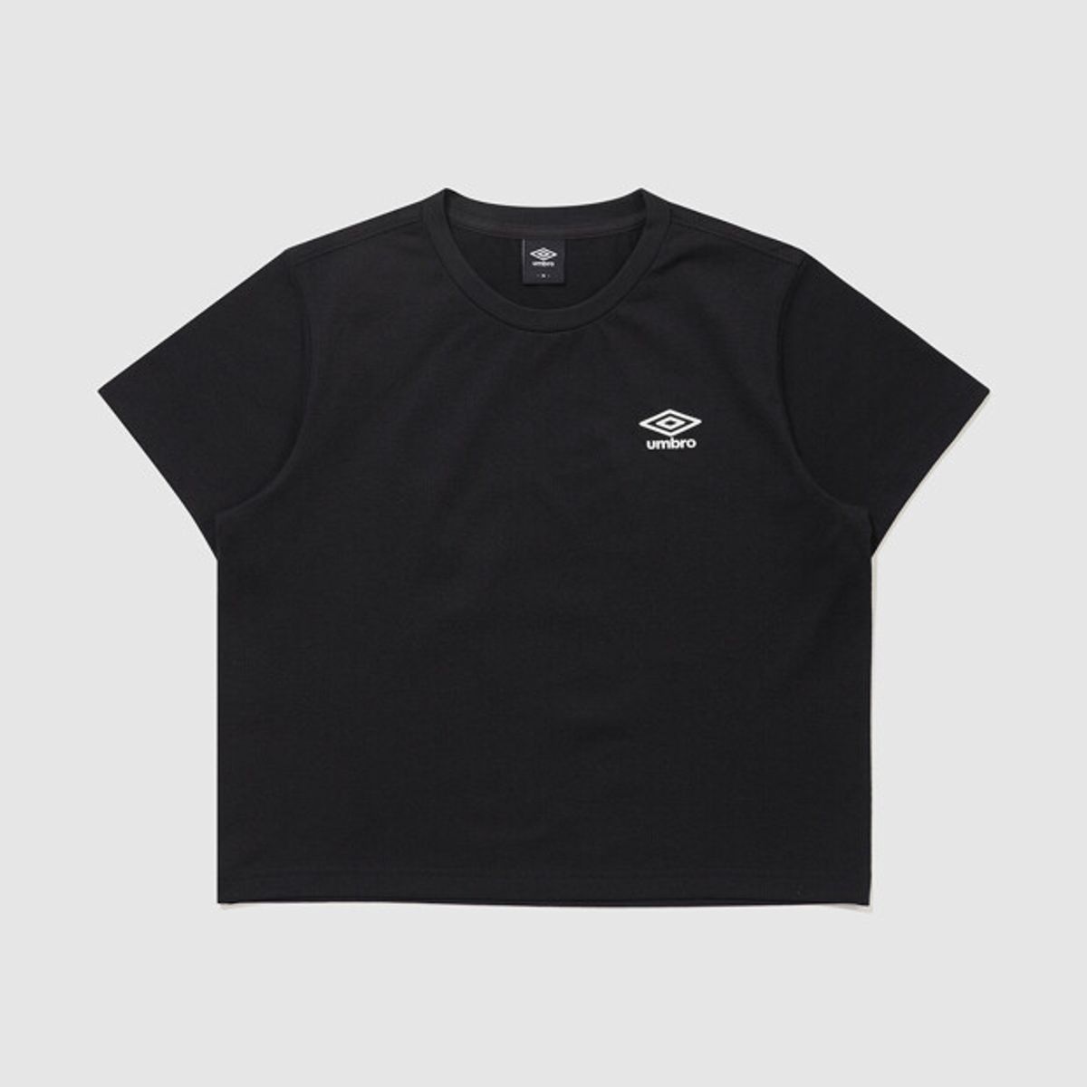엄브로(UMBRO) [QUICK-DRY] 칠아웃 프레쉬 반팔 티셔츠 블랙 UR223CRS61
