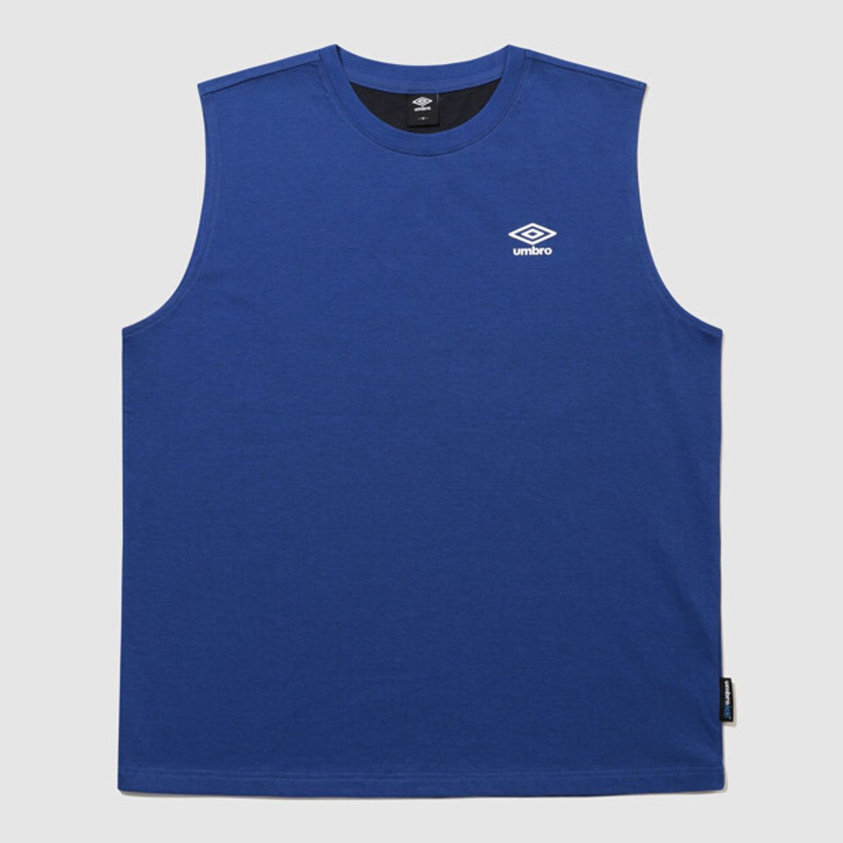 엄브로(UMBRO) [COOLING] 아이스코튼 슬리브리스 티셔츠 블루 UR221CSL61