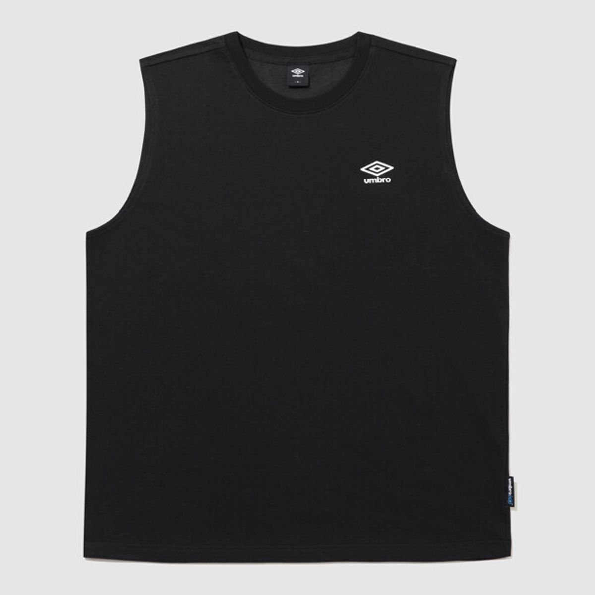 엄브로(UMBRO) [COOLING] 아이스코튼 슬리브리스 티셔츠 블랙 UR221CSL61
