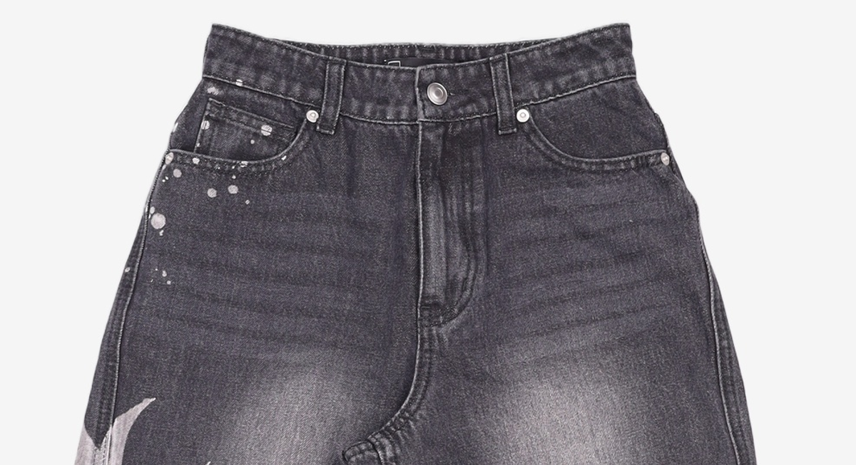 레더리(LEATHERY) 청/데님 팬츠 S