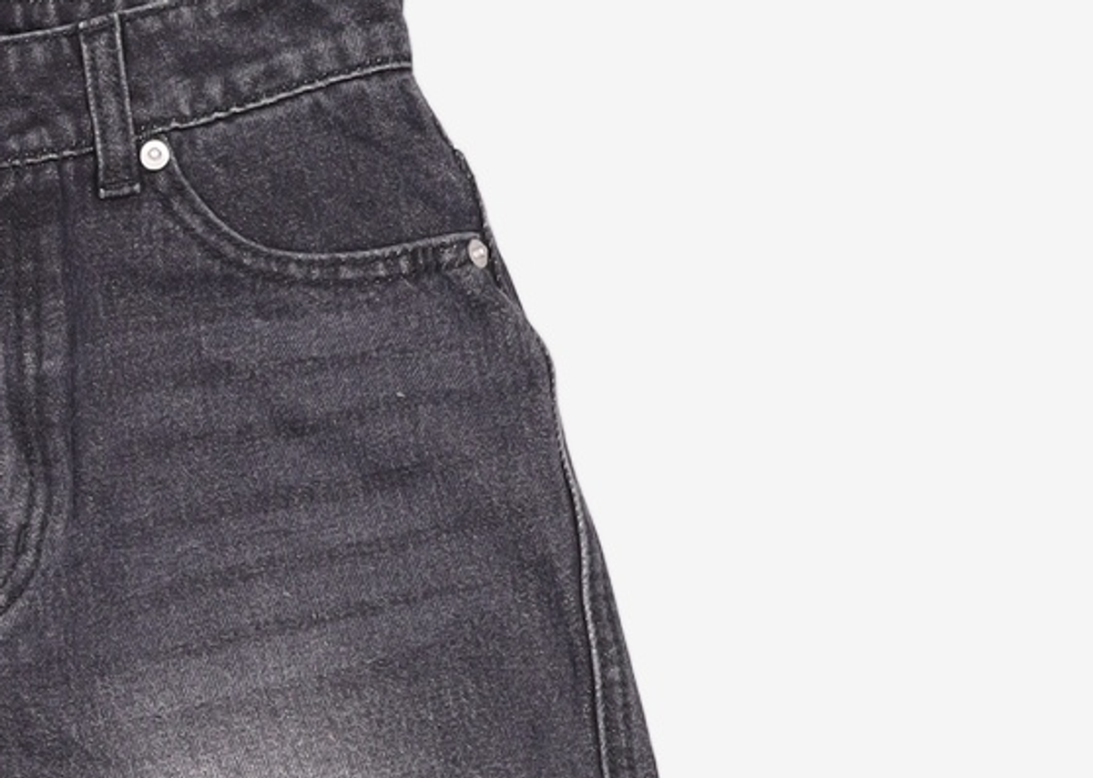 레더리(LEATHERY) 청/데님 팬츠 S
