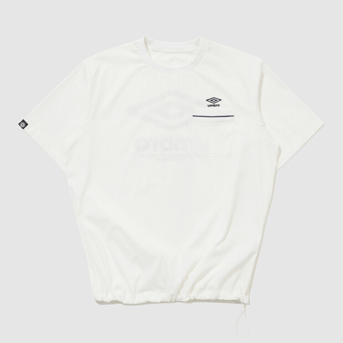 엄브로(UMBRO) 시어서커 반팔 피스테 아이보리 UR223CWT64