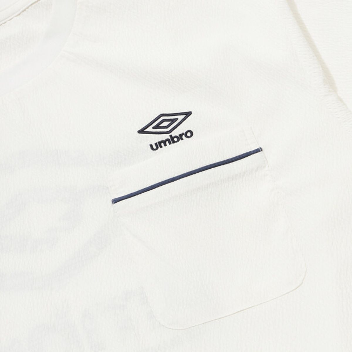 엄브로(UMBRO) 시어서커 반팔 피스테 아이보리 UR223CWT64
