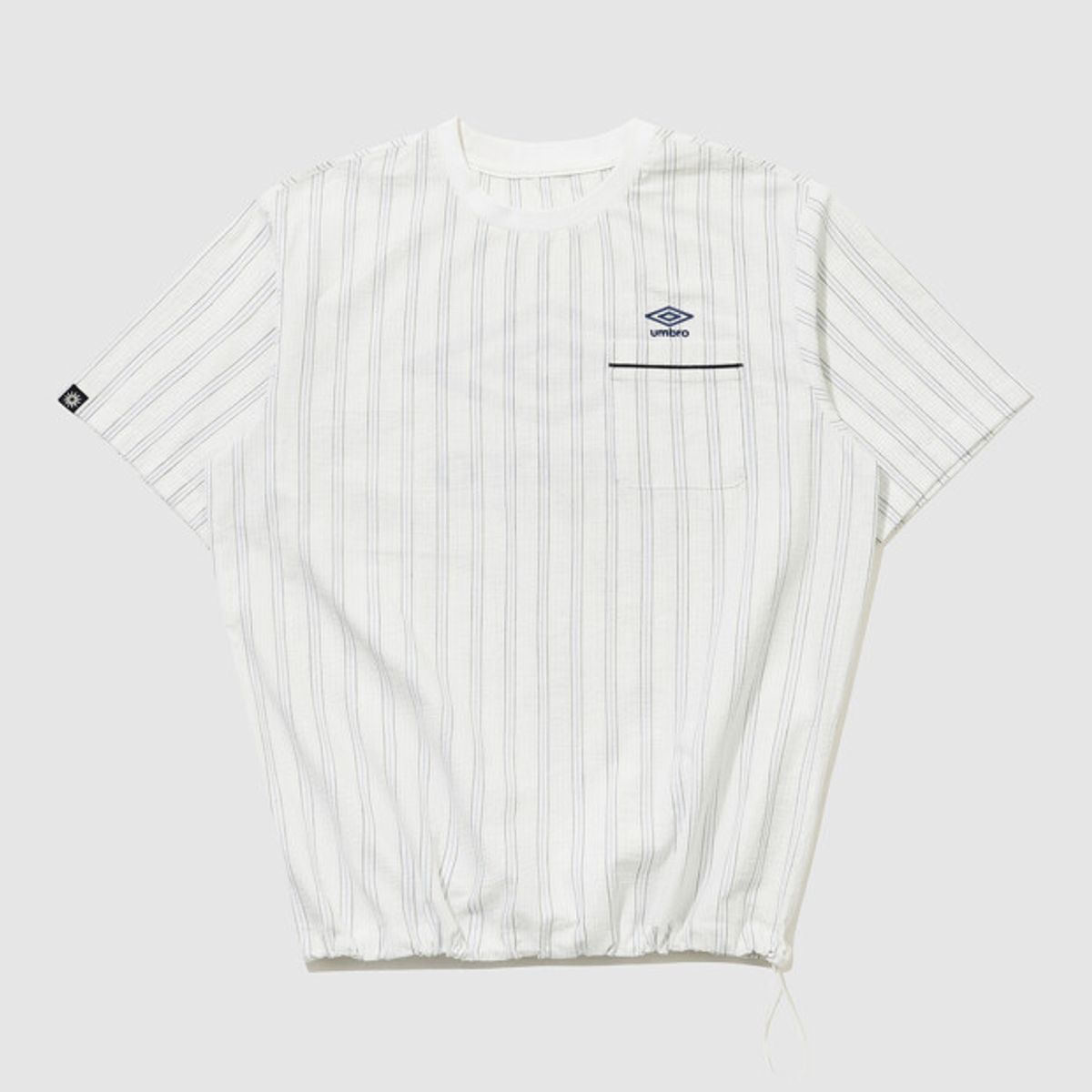 엄브로(UMBRO) 시어서커 반팔 피스테 화이트 UR223CWT64