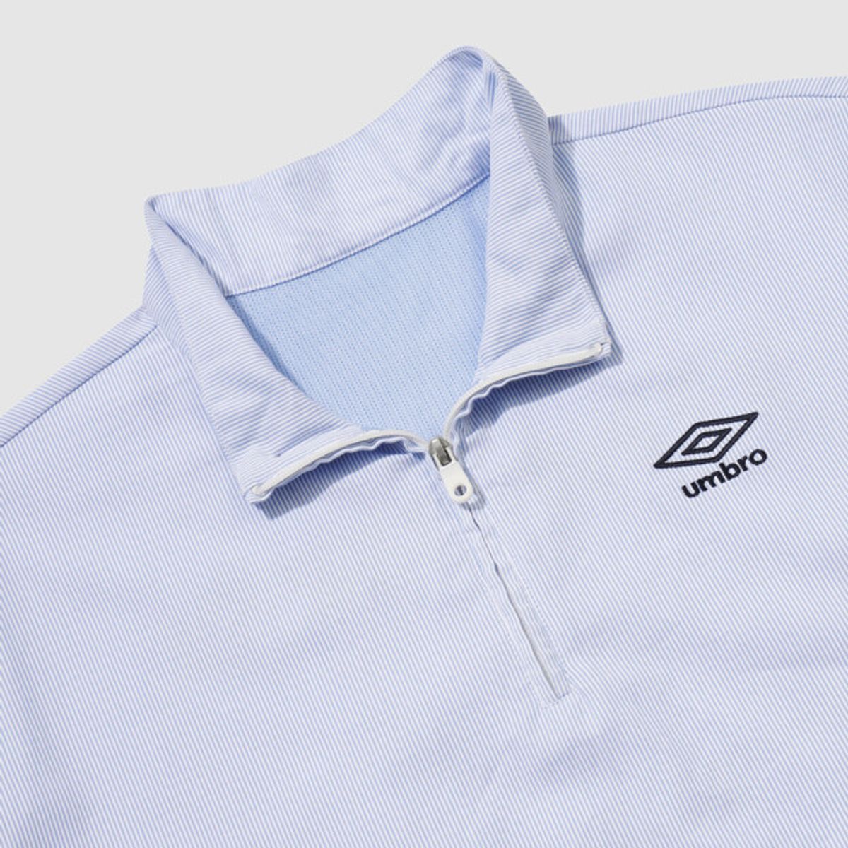엄브로(UMBRO) 시어서커 반팔 스탠넥 아노락 스카이블루 UR221CWT63