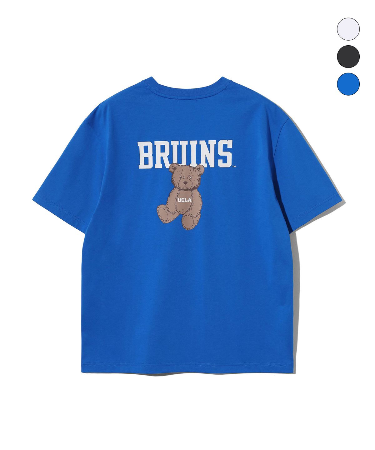 유씨엘에이(UCLA) 남녀공용 BRUINS 빅베어 등판 반팔 티셔츠(UC4ST90)