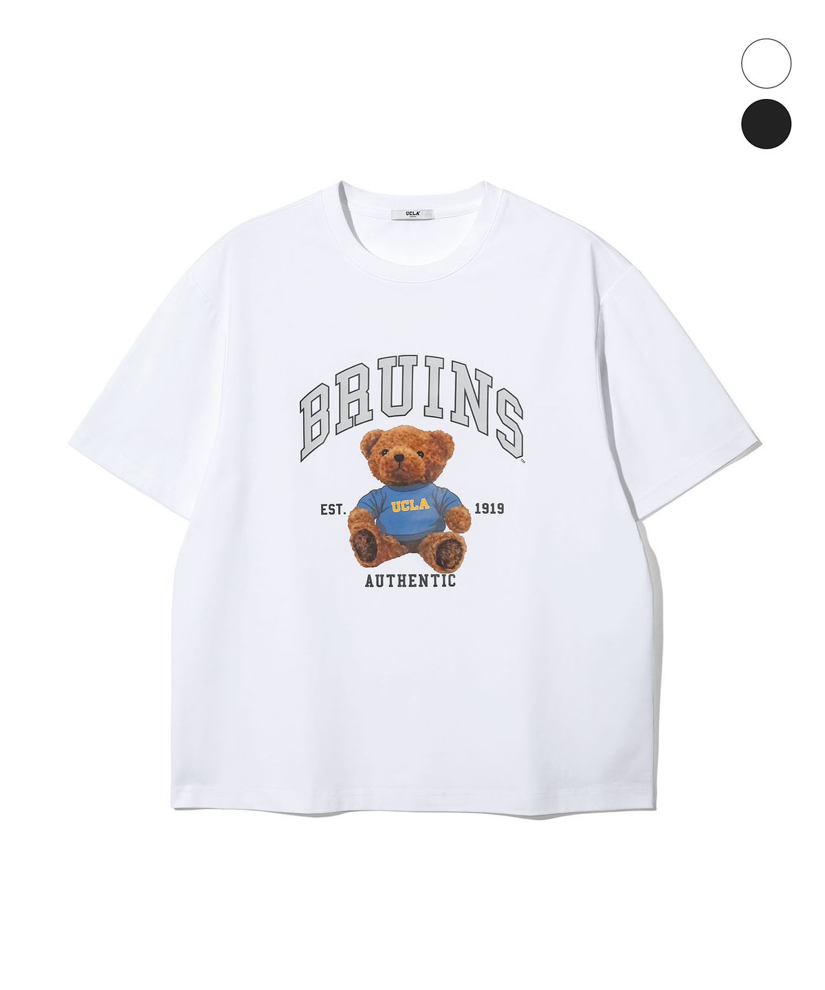 유씨엘에이(UCLA) 남녀공용 어센틱 BRUINS 베어 반팔티(2COLOR)(UC6ST91)