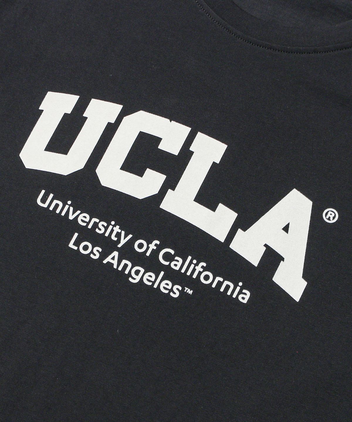유씨엘에이(UCLA) 남녀공용 UCLA 클래식 로고 반팔 티셔츠[BLACK](UC5ST01)