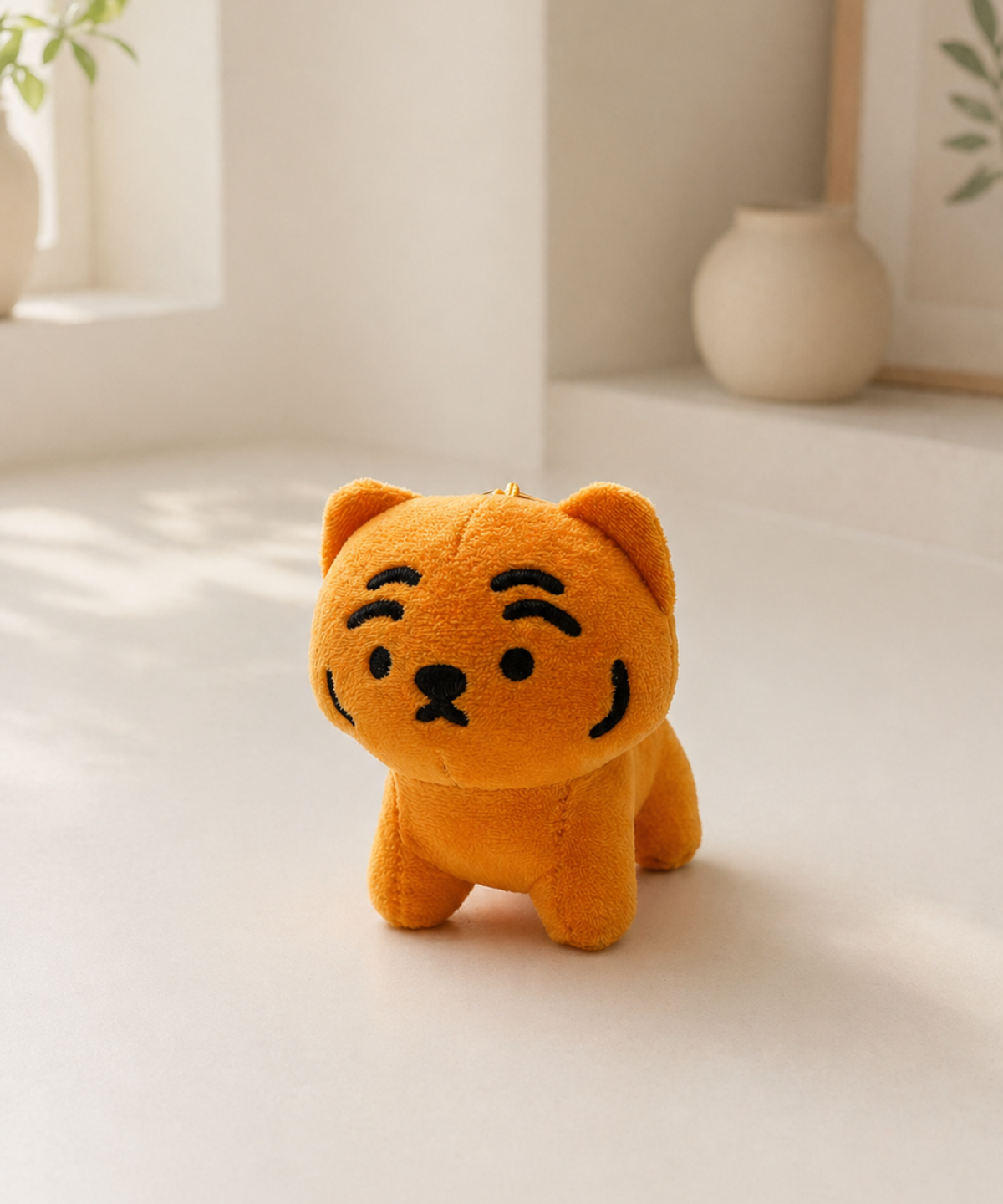 무직타이거(MUZIKTIGER) 위풍당당 뚱랑이 인형 키링
