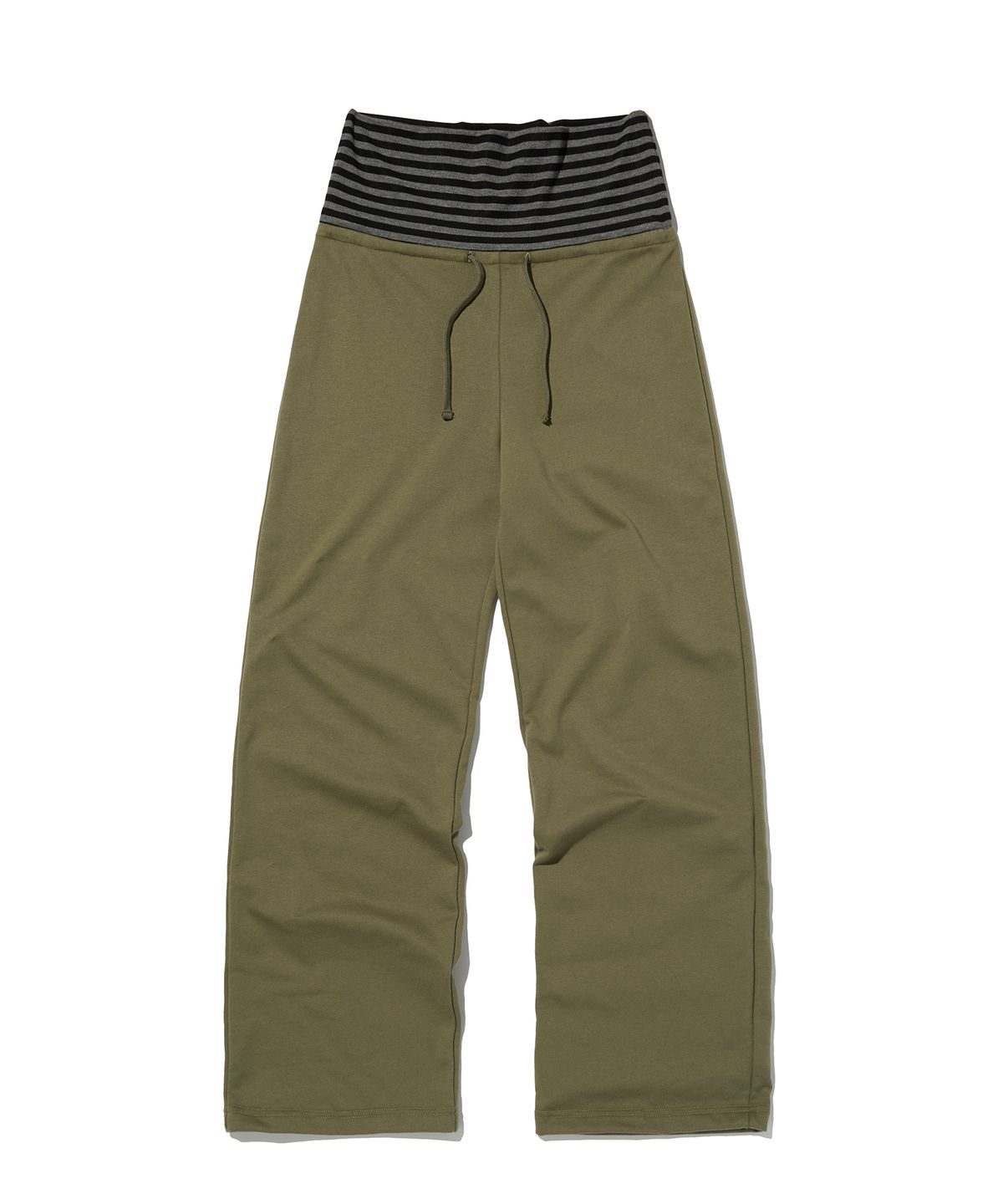 스웨이드(SUADE) LAYERED LONG PANTS [KHAKI]