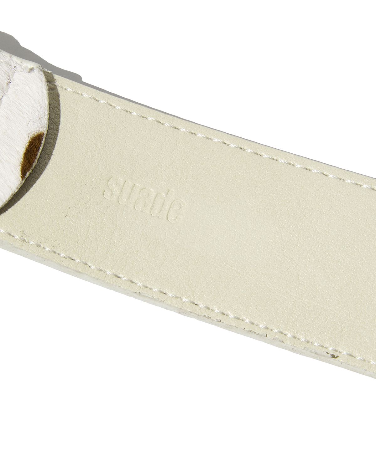 스웨이드(SUADE) CALFSKIN BELT [LIGHT BROWN]