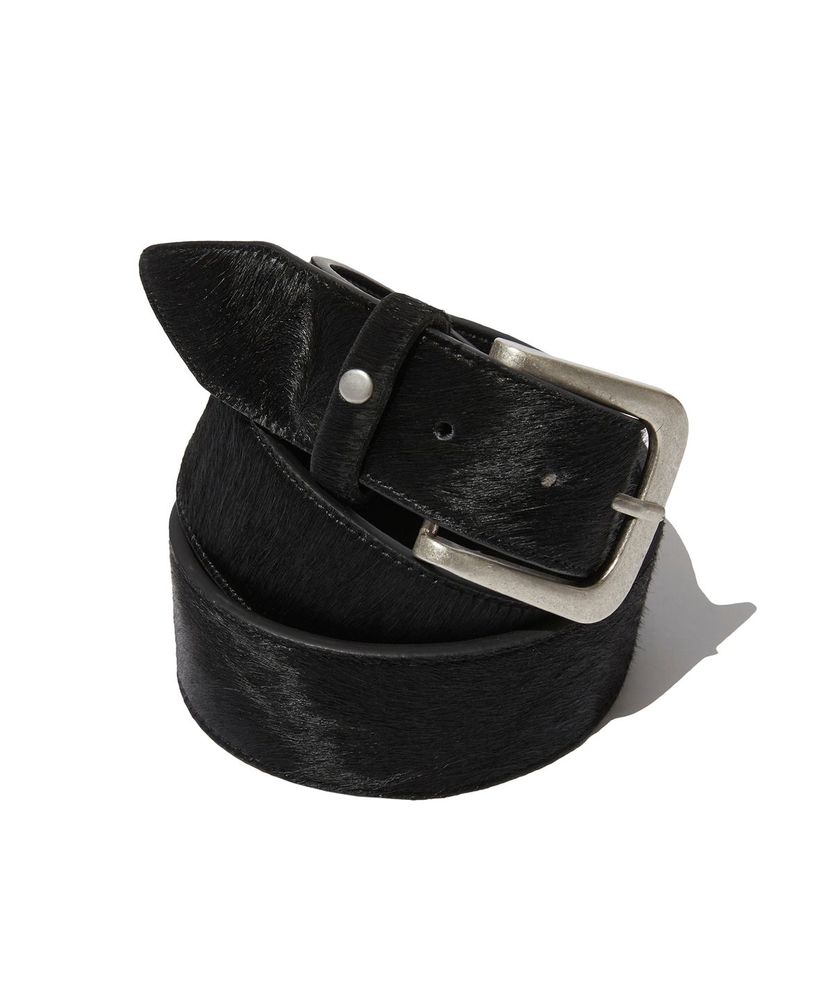 스웨이드(SUADE) CALFSKIN BELT [BLACK]