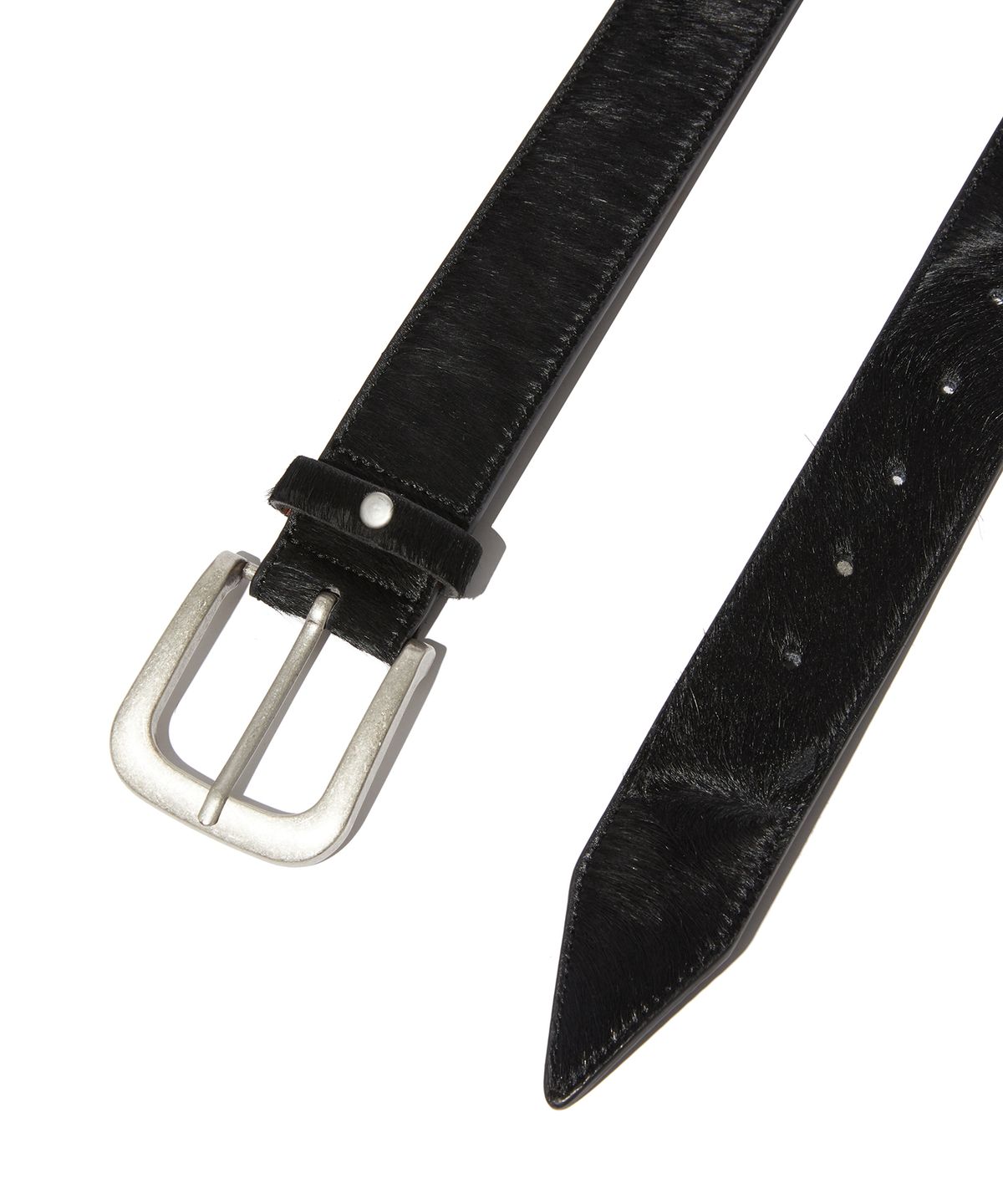 스웨이드(SUADE) CALFSKIN BELT [BLACK]