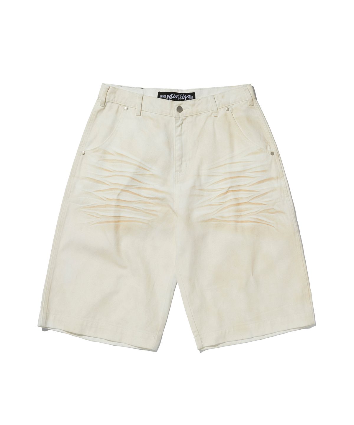 스웨이드(SUADE) WRINKLE WASHED SHORTS [WHITE]