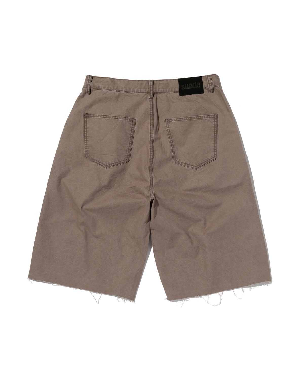 스웨이드(SUADE) CUT EDGE SHORTS [MOCHA BROWN]