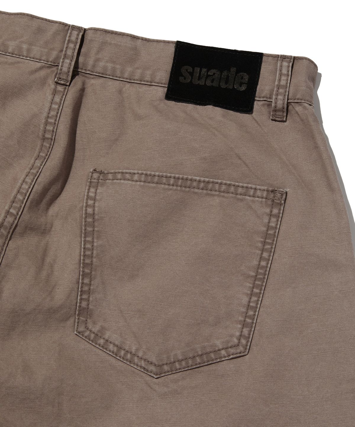 스웨이드(SUADE) CUT EDGE SHORTS [MOCHA BROWN]