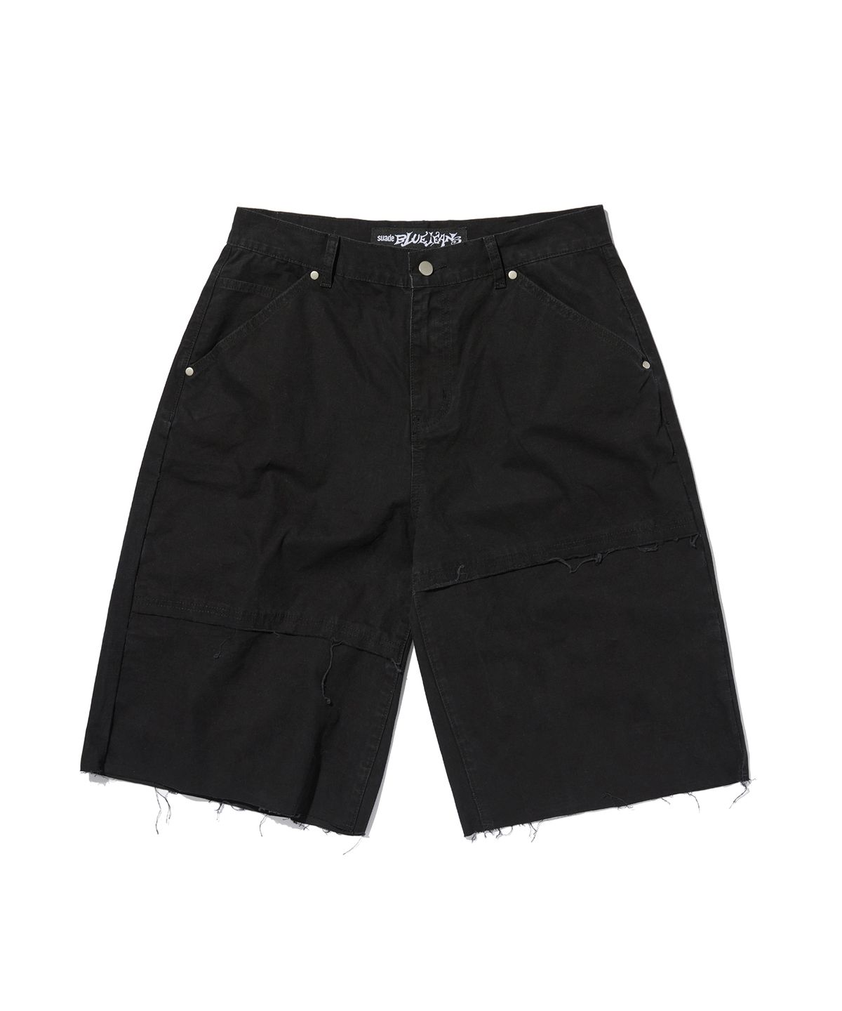 스웨이드(SUADE) CUT EDGE SHORTS [BLACK]