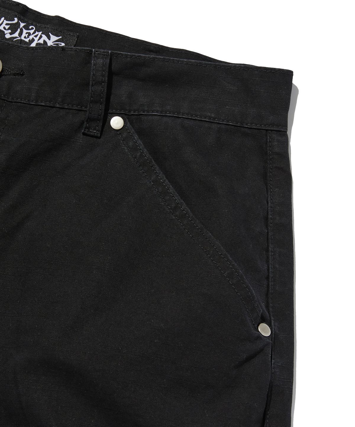 스웨이드(SUADE) CUT EDGE SHORTS [BLACK]